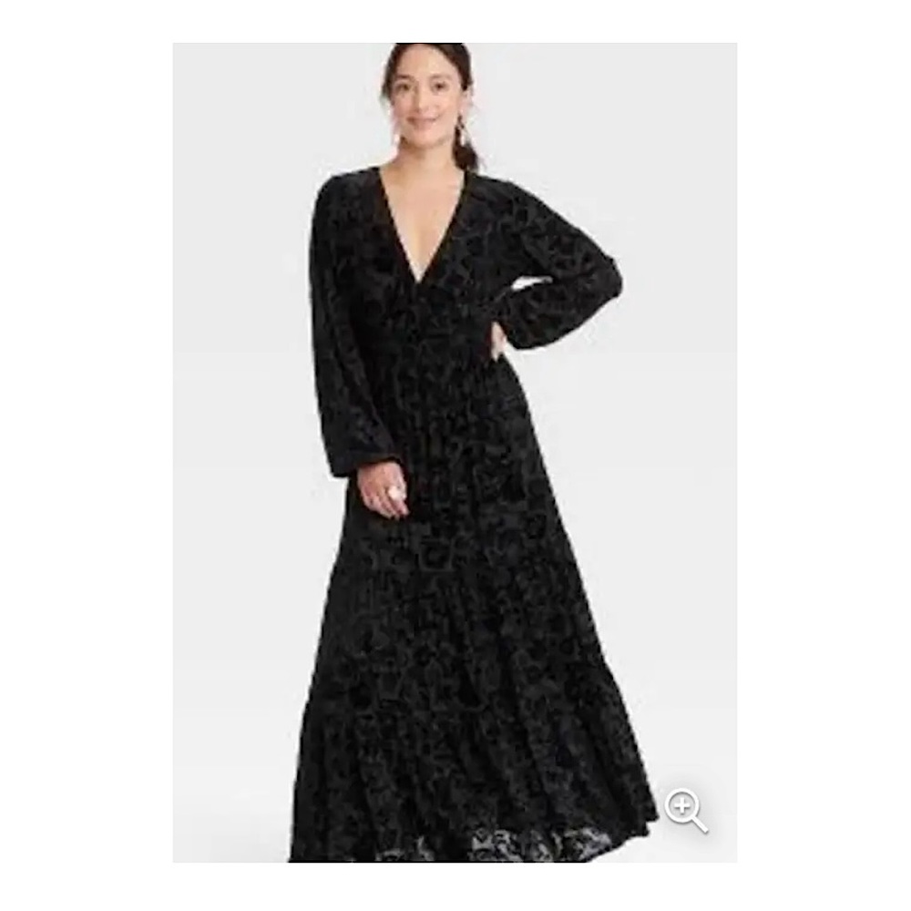 Knox Rose velvet maxi dress
